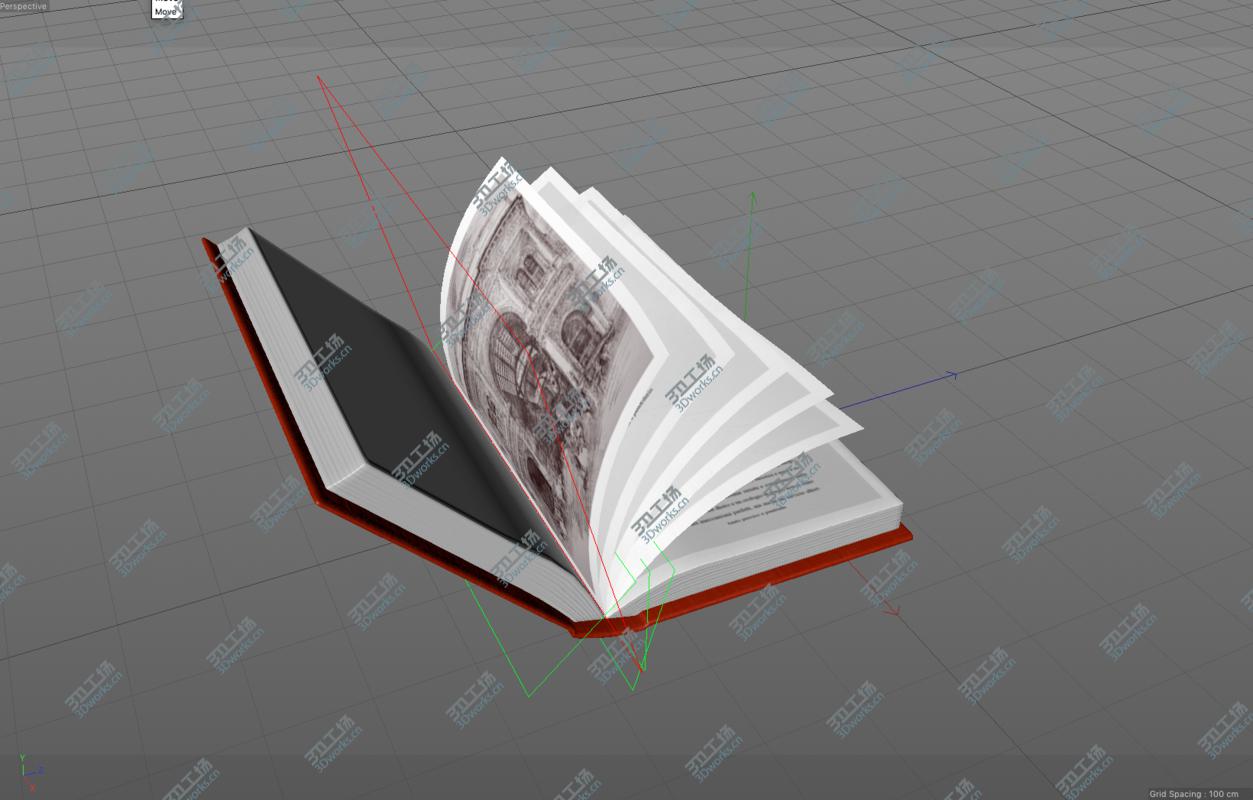 images/goods_img/202104091/3D Book c4d Rigged model/4.jpg